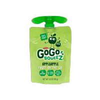 GoGo Squeez Applesauce, Apple Apple, 1 Pouch, 3.2 oz