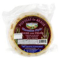 Mi Canton Olocuilta Style Cheese & Beans Rice Pupusas, 4 count, 16 oz