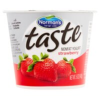 Norman's Taste Strawberry Nonfat Yogurt, 5 oz