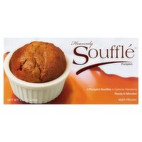 Heavenly Pumpkin Soufflés in Ceramic Ramekins, 2 count, 5.0 oz