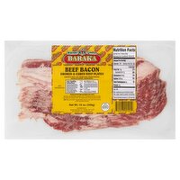 Baraka Smoked & Cured Beef Plates Bacon, 12 oz, 12 Ounce