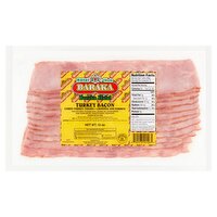 Baraka Turkey Bacon, 12 oz, 12 Ounce