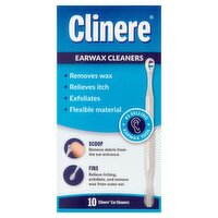 Clinere Earwax Cleaners, 10 count