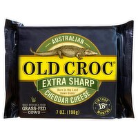 Old Croc Australian Extra Sharp Cheddar Cheese, 7 oz