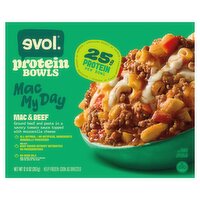 Evol Mac & Beef Protein Bowls, 12.6 oz