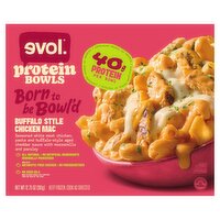 Evol Buffalo Style Chicken Mac Protein Bowls, 12.75 oz