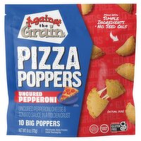 Against the Grain Uncured Pepperoni Pizza Poppers, 10 count, 6 oz