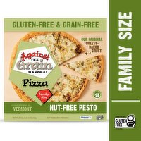 Against the Grain Gourmet Nut-Free Pesto Pizza Family Size, 22.4 oz
