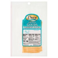 Oneg Smoked Gouda Cheese Slices, 5 oz