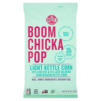 Angie's Boom Chicka Pop Light Sweet & Salty Kettle Corn, 5 oz, 5 Ounce