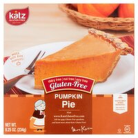 Katz Gluten Free Pumpkin Pie, 8.25 oz