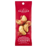 Sahale Snacks Naturally Pomegranate Vanilla Flavored Cashews Glazed Mix, 1.5 oz