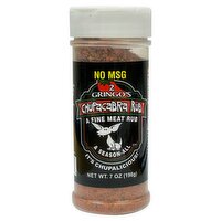 2 GRINGO'S Chupacabra Rub Fine Meat Rub & Season-All, 7 oz