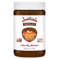 Justin's Chocolate Hazelnut & Almond Butter, 16 oz