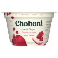 Chobani Pomegranate on the Bottom Greek Yogurt, 5.3 oz, 5.3 Ounce