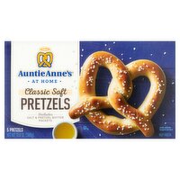 Auntie Anne's At Home Classic Soft Pretzels, 5 count, 13.4 oz, 13.4 Ounce