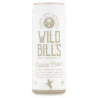 Wild Bill's Craft Beverage Co Vanilla Cream Soda, 12 fl oz