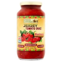 Ethnic Cottage Marinara Jersey Tomato Sauce, 25 oz