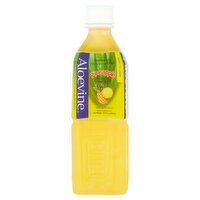 Aloevine Pineapple Refreshing Aloe Vera Drink, 16.9 fl oz, 16.91 Fluid ounce