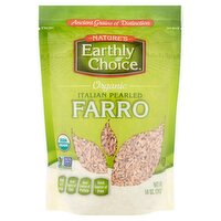 Nature's Earthly Choice Organic Italian Pearled Farro, 14 oz, 14 Ounce