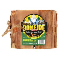 Eco Forest Light 'n Go Bonfire Bald All Natural Portable Birch Log