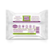 Boogie Unscented Gentle Saline Nose Wipes, 30 count