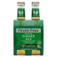 Fever-Tree Premium Classic Ginger Ale, 6.8 fl oz, 4 count