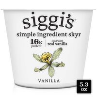 Siggi's Vanilla Fat Free Yogurt, 5.3 oz