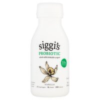 Siggi's Probiotic Vanilla Whole Milk Drinkable Yogurt, 8 fl oz