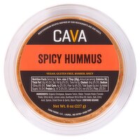 Cava Spicy Hummus, 8 oz