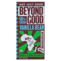 Beyond Good 60% Cocoa Vanilla Bean Chocolate, 2.64 oz