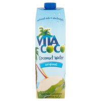 Vita Coco Original Coconut Water, 33.8 fl oz, 33.8 Fluid ounce