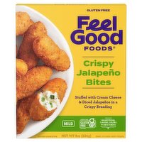 Feel Good Foods Crispy Jalapeño Bites, 8 oz