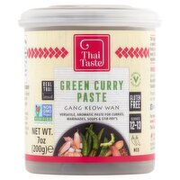 Thai Taste Green Curry Paste, 7 oz