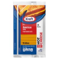 NotCo Kraft American Style Plant Based Cheese Slices, 10 count, 8 oz, 8 Ounce