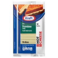 NotCo Kraft Provolone Style Plant-Based Cheese Slices, 10 count, 8 oz, 8 Ounce