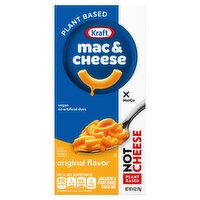 Kraft Mac & Cheese Original Flavor Macaroni & Plant Based Sauce Mix, 6 oz, 6 Ounce