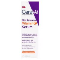 CeraVe Skin Renewing Vitamin C Serum, 1 fl oz