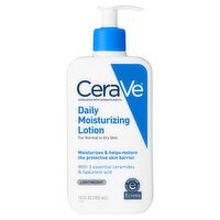 Cerave Daily Moisturizing Lotion, Lightweight, 12 fl oz