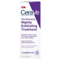 CeraVe Skin Renewing Nightly Exfoliating Treatment, 1.7 fl oz