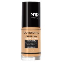 Covergirl Trublend M10 Golden Natural Matte Foundation, 1 fl oz