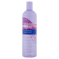 Clairol Professional Shimmer Lights Blonde & Silver Conditioner, 16 fl oz