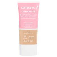 Covergirl Clean Fresh Skim Milk 570 Medium/Tan Nourishing Foundation, 1 fl oz