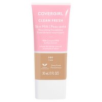 Covergirl Clean Fresh Skin Milk 580 Tan Nourishing Foundation, 1 fl oz