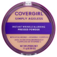 Covergirl Simply Ageless 225 Buff Beige Instant Wrinkle Blurring Pressed Powder, 0.39 oz