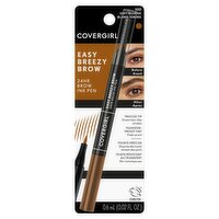 Covergirl Easy Breezy Brow 100 Soft Blonde 24Hr Brow Ink Pen, 0.02 fl oz