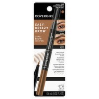 Covergirl Easy Breezy Brow 200 Honey Brown 24Hr Brow Ink Pen, 0.02 fl oz