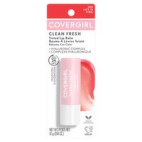 Covergirl Clean Fresh 300 Life is Pink Tinted Lip Balm +Hyaluronic Acid, 0.14 oz