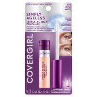 Covergirl Simply Ageless 305 Ivory Triple Action Concealer, 0.24 fl oz