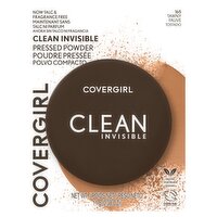 Covergirl Clean Invisible 165 Tawny Pressed Powder, 0.38 oz